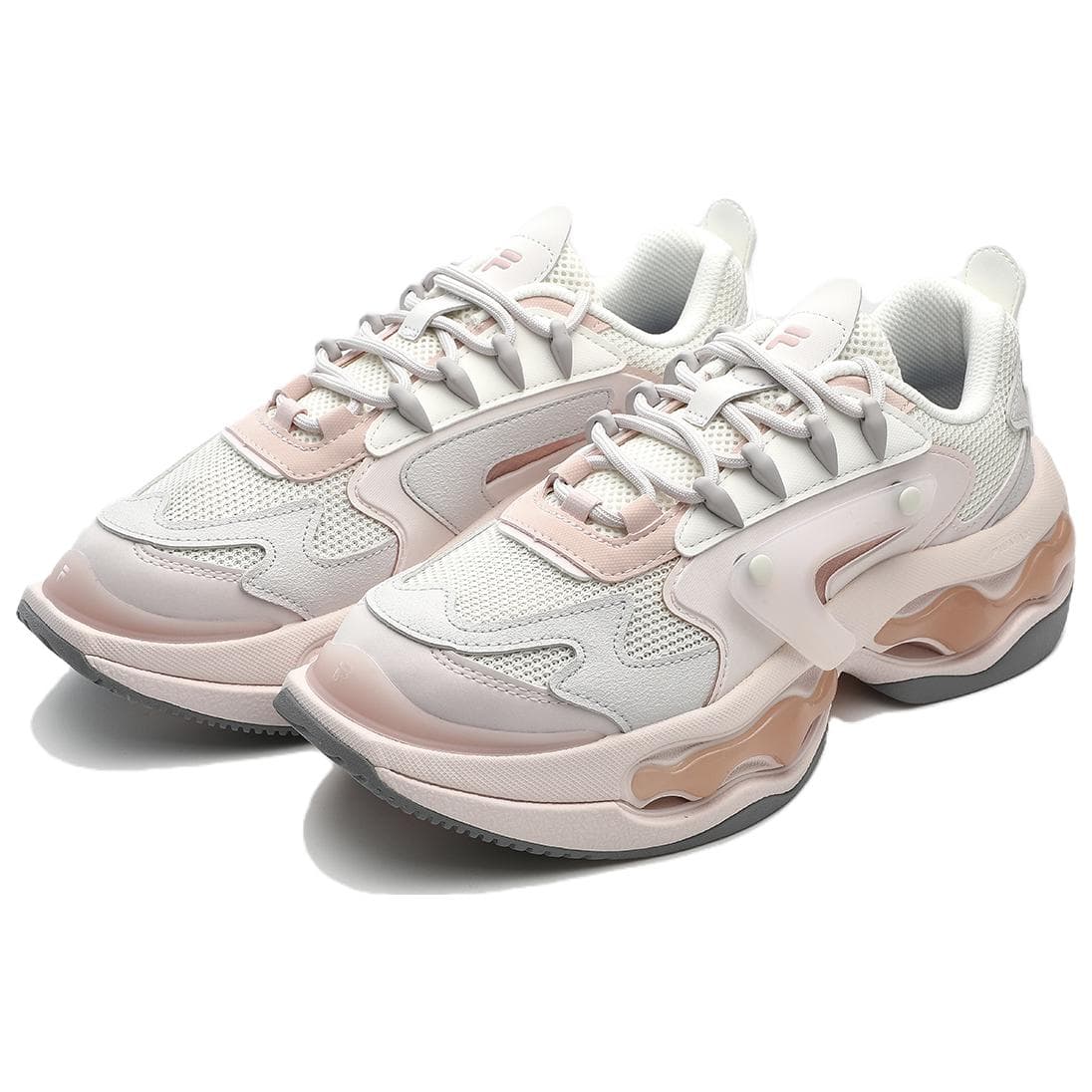 Кроссовки FILA FUSION Nebula Текстиль Синтетическая кожа Низкий топ Кроссовки с толстой подошвой Женские Зимние - изображение 2