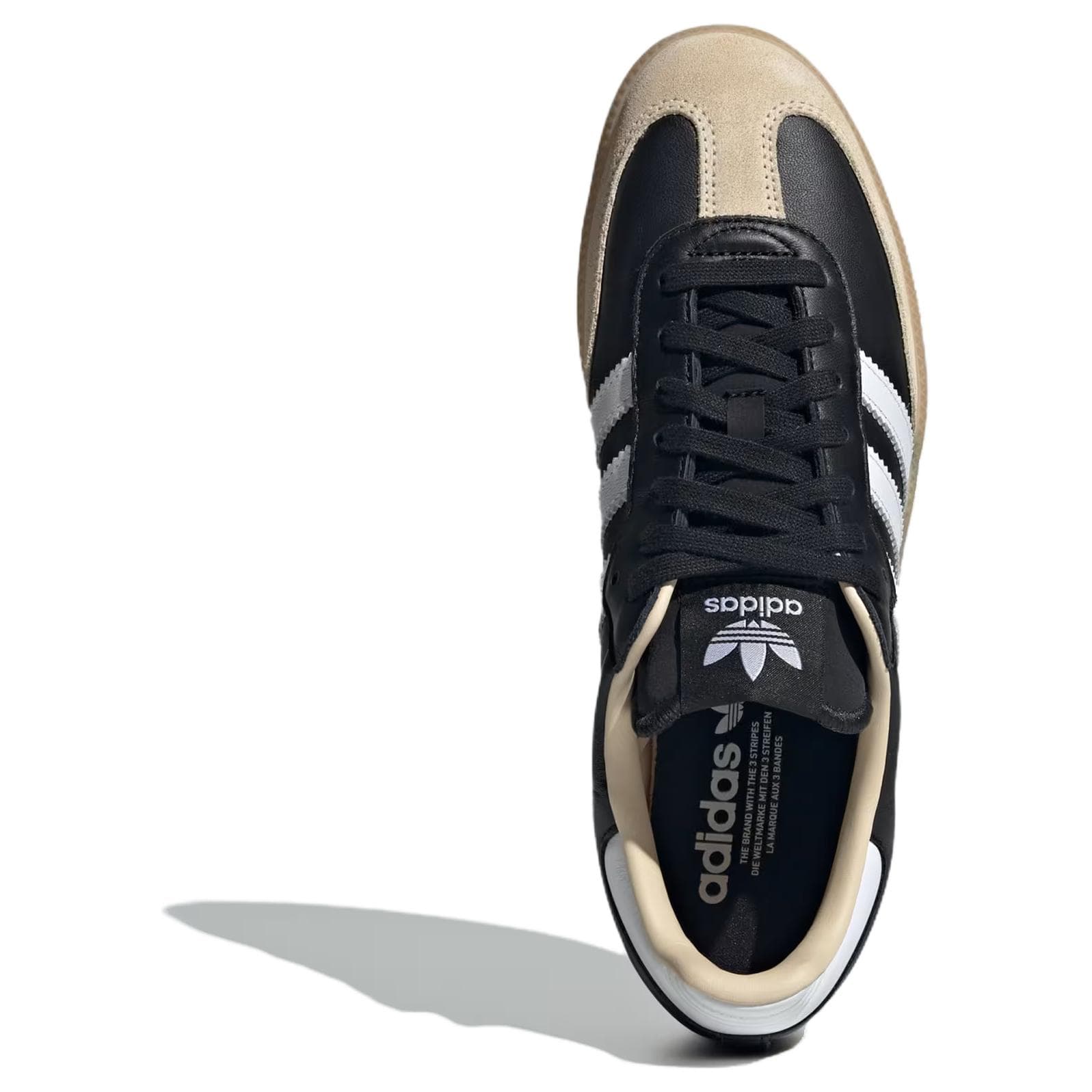 Кроссовки Adidas Originals Samba OG Low Топ Скейтборд Обувь Унисекс Основной черный - изображение 4