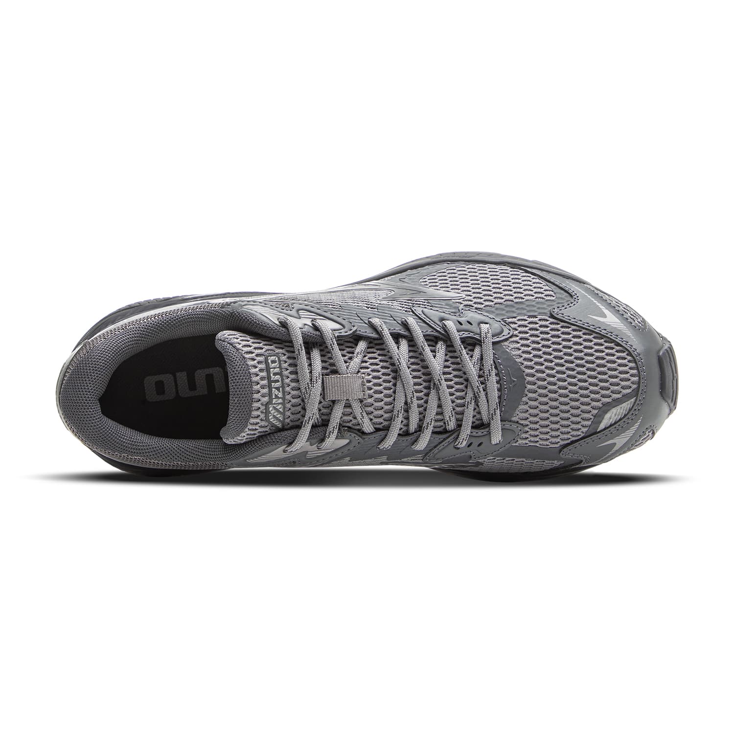 Кроссовки для бега Mizuno RACER V2 Low Топ Спринт Беговые кроссовки Унисекс Угольно-серый - изображение 4