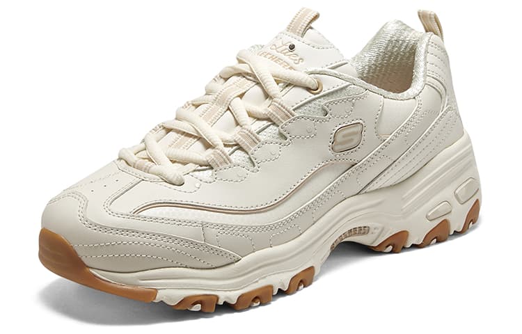 Кроссовки Skechers D'Lites 1,0 Амортизация устойчивые к истиранию легкие увеличивающие высоту низкие массивные кроссовки женские - изображение 3
