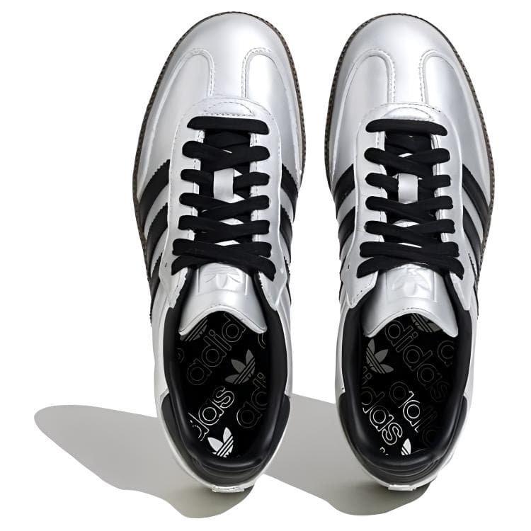 Кроссовки adidas Samba OG Silver Black - изображение 4