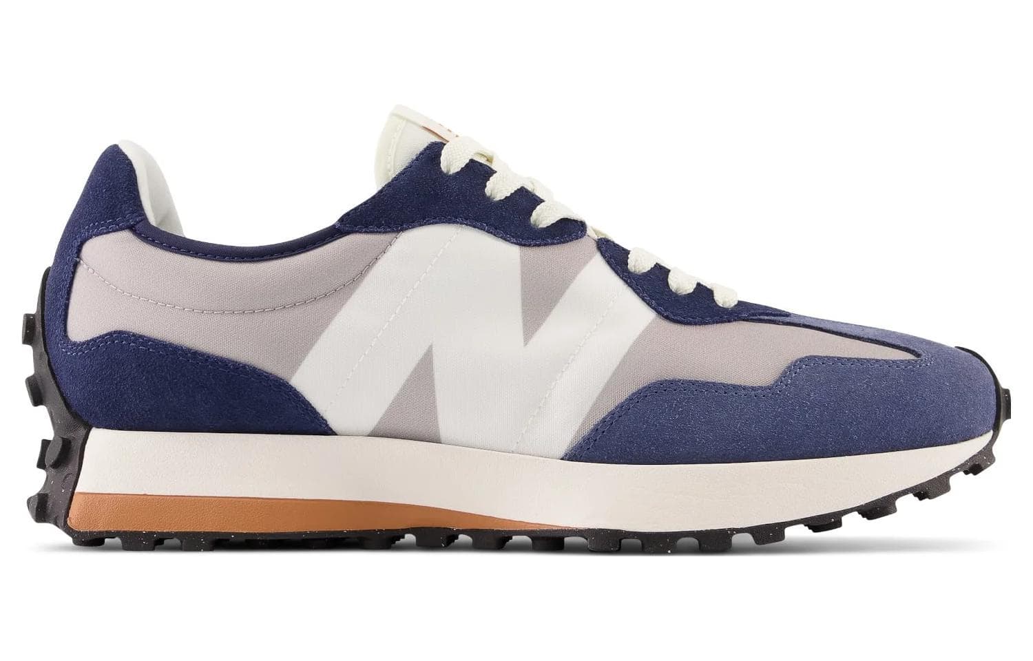 Кроссовки для бега New Balance 327 Blue Grey White - изображение 2