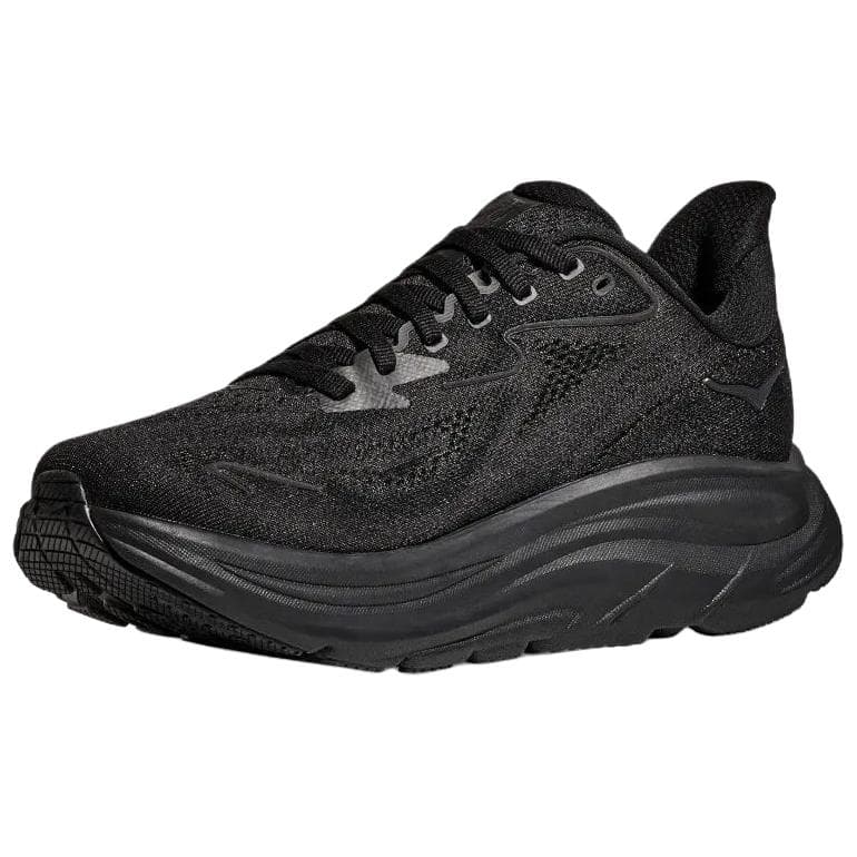 Кроссовки для бега HOKA ONE ONE Текстиль Синтетическая кожа Низкий топ Спринт Беговые кроссовки Мужской Черный - изображение 3
