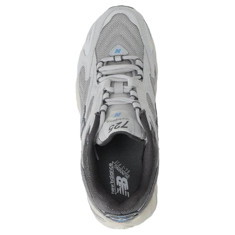 Кроссовки для бега New Balance NB 725 Устойчивые к истиранию Низкие Повседневные Беговые Кроссовки для Женщин Серебристо-Серый - изображение 6