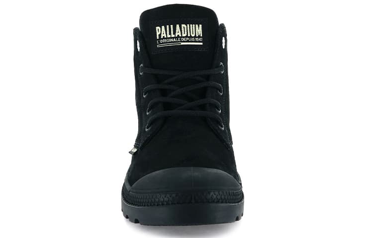 Ботинки уличные Palladium Pampa Lo Cuff Lea Black - изображение 4