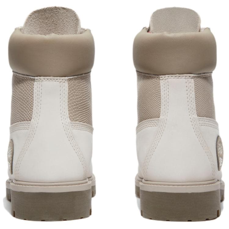 Ботинки уличные Timberland Heritage Collection Короткий Аутдор Мужской Белый Коричневый - изображение 4