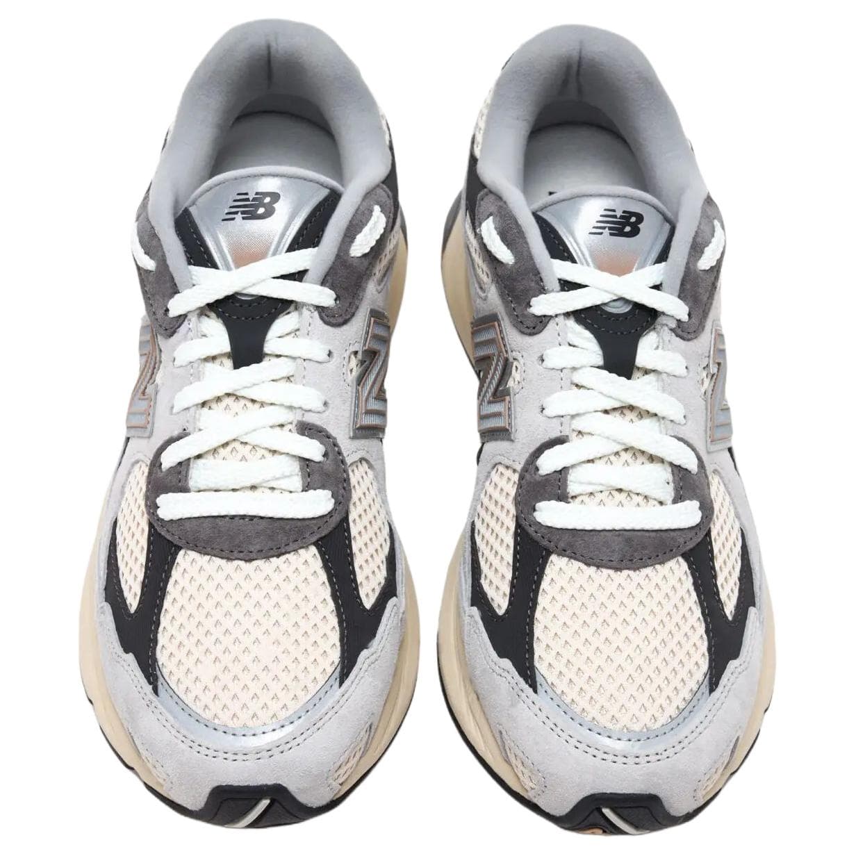 Кроссовки для бега New Balance NB 2010 Комфортные и Легкие Низкие Беговые Кроссовки Унисекс Серый Бежевый - изображение 3