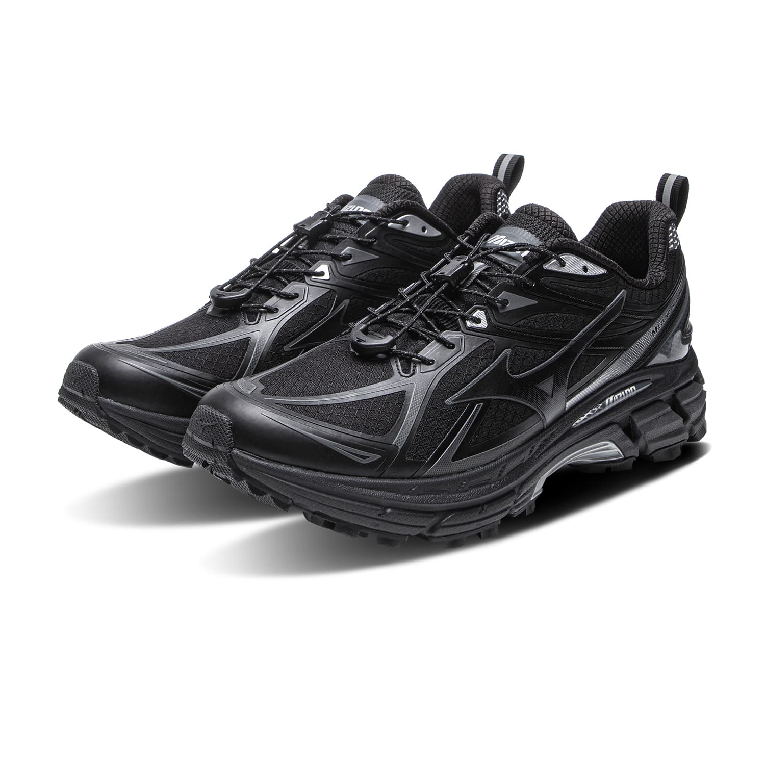 Кроссовки для бега Mizuno Halo Mix Водонепроницаемые противоскользящие низкие повседневные беговые кроссовки унисекс черные - изображение 3