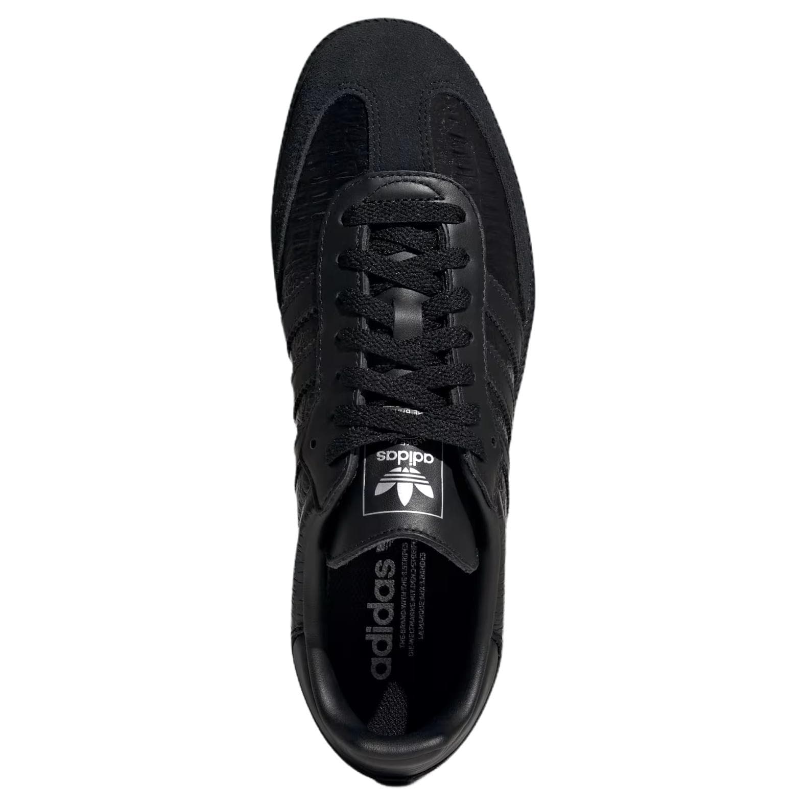 Кроссовки Adidas Originals Samba OG Удобные и Легкие Немецкие Армейские Кроссовки Мужские Черные - изображение 5