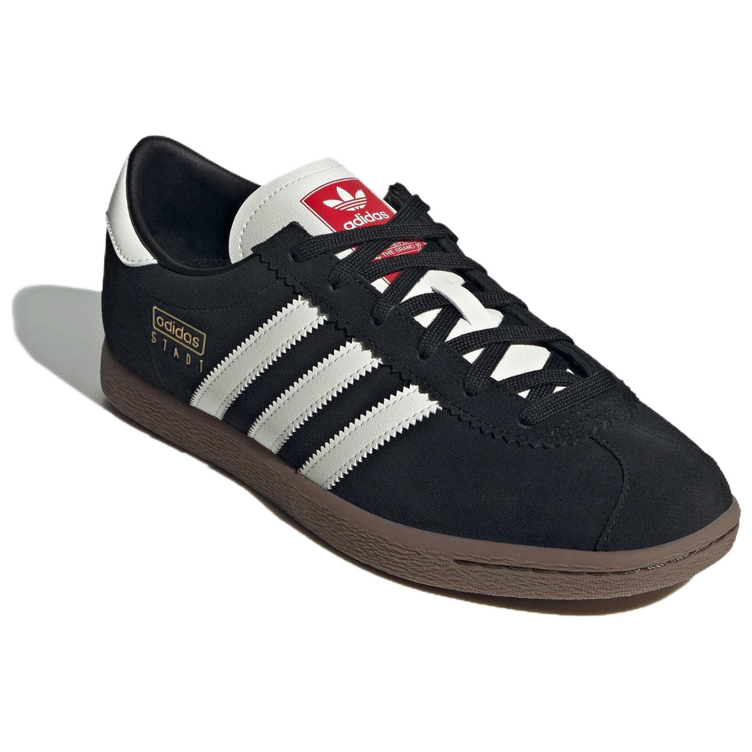 Кроссовки Adidas Originals Stadt Low Топ Кеды немецкой армии (GAT) Унисекс Черный - изображение 3