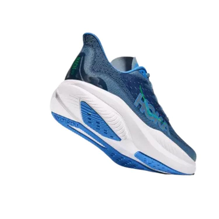 Кроссовки для бега HOKA ONE ONE Mach 6 Износостойкие Низкие Беговые кроссовки Мужские Синие - изображение 6