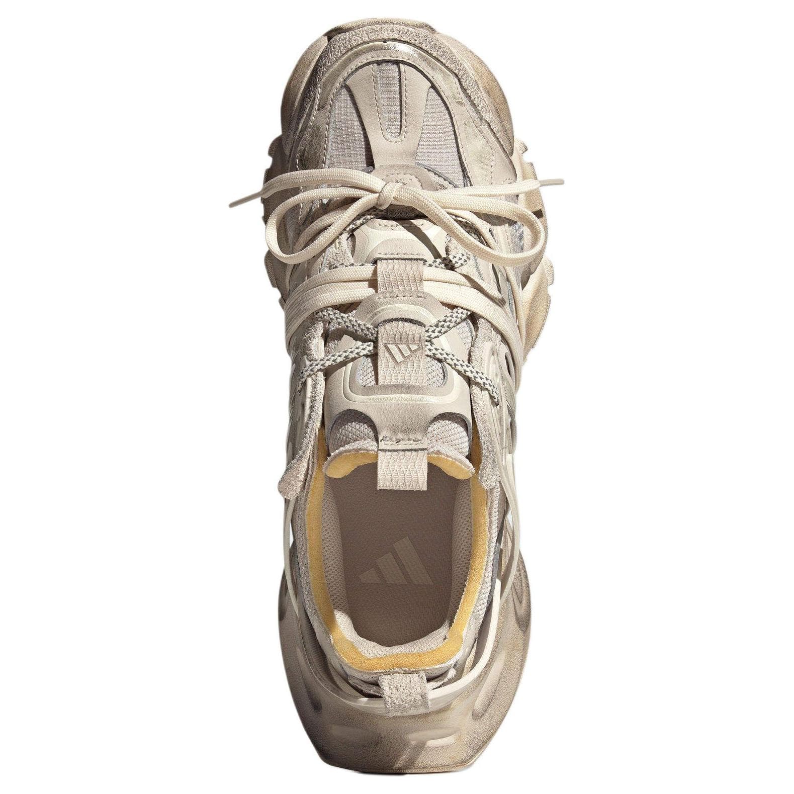 Кроссовки Adidas XLG RUNNER DELUXE Низкие массивные кроссовки унисекс бежевые - изображение 5