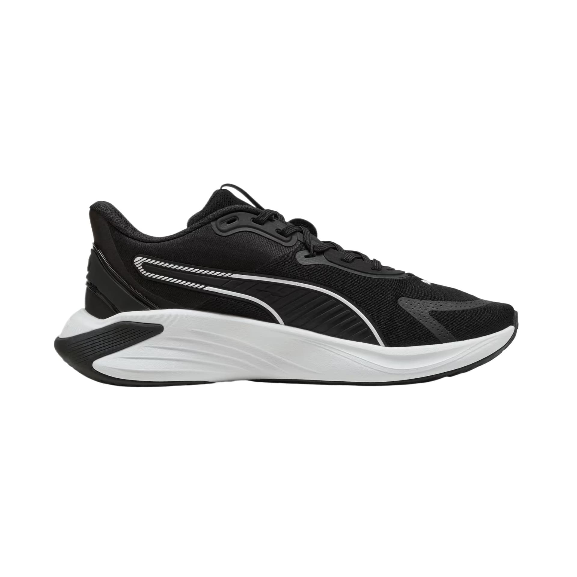Кроссовки для бега PUMA PWR Hybrid Комфортная Амортизация Низкие Беговые Кроссовки Мужские Черные - изображение 2