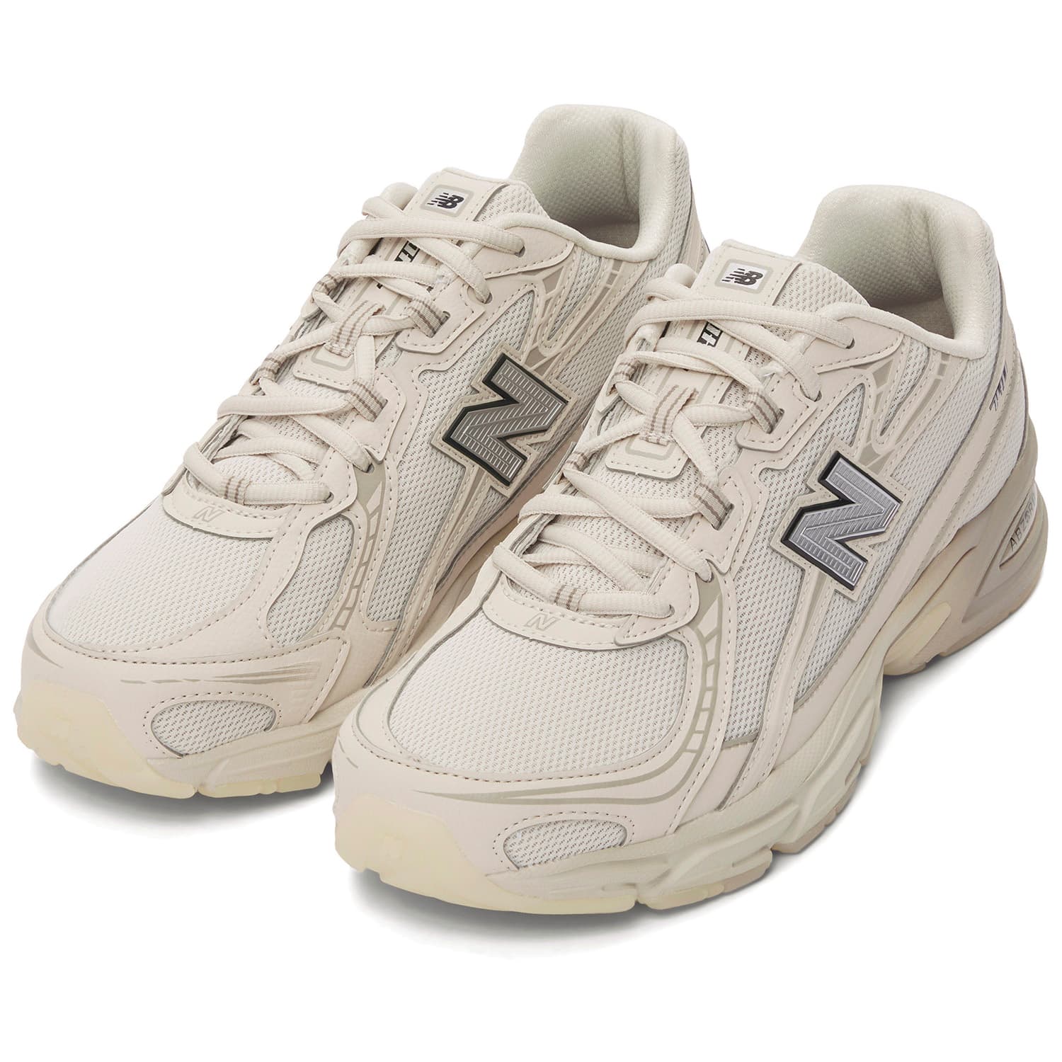 Кроссовки для бега New Balance NB 740 Амортизация Устойчивость к истиранию Дышащие Низкие Беговые кроссовки Унисекс Бежевые - изображение 4