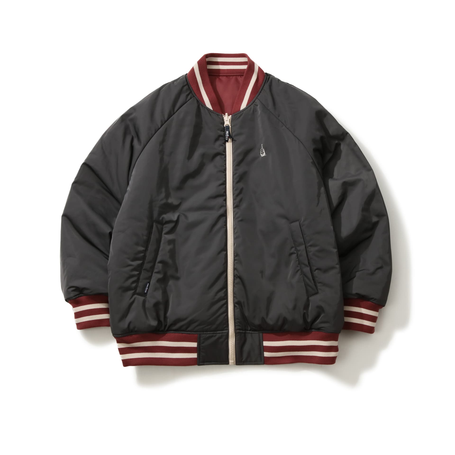 Зимняя куртка пуховик Nautica White Sail X POPMART POP MART Коллаборация Унисекс Пуховики - изображение 3