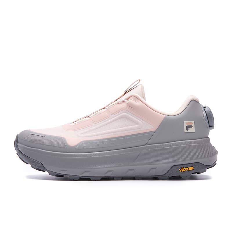 Кроссовки FILA BOA EXPLORER 3 Устойчивая к истиранию Поддержка Низкий Верх Уличная Обувь Женская Розовая Серый - изображение 1
