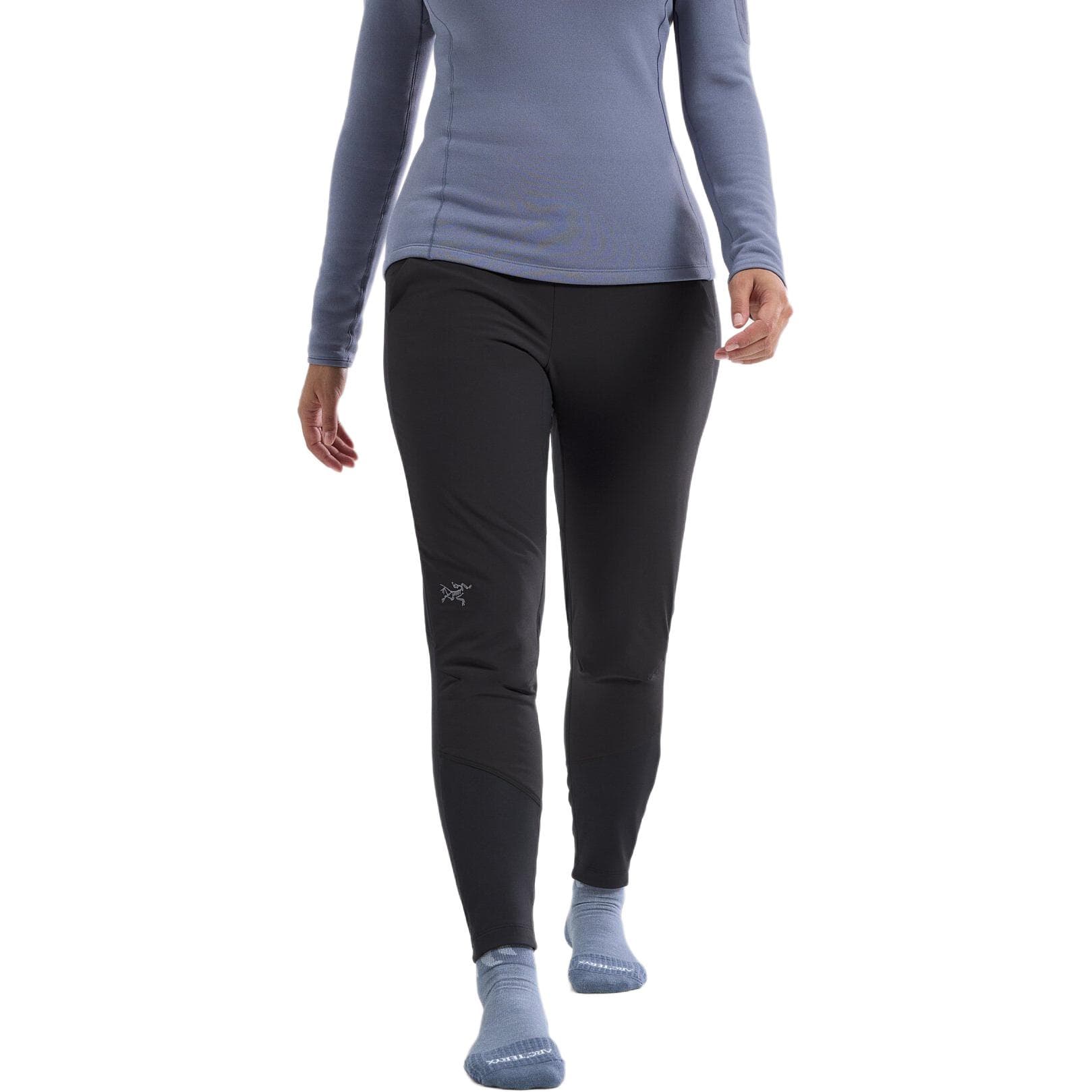 Трусы Arcteryx RHO Hybrid Logo Comfortable Durable Slim Warm Pants Womens - изображение 2