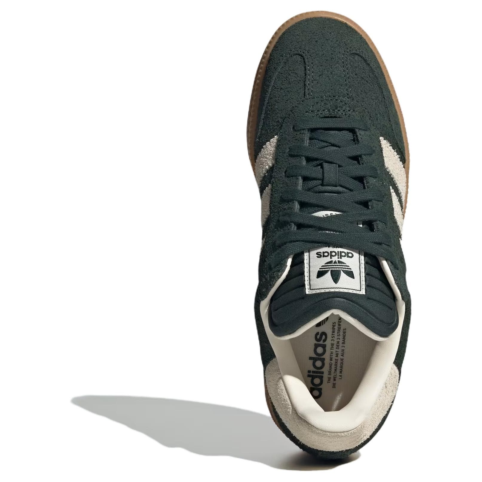 Кроссовки Adidas Originals Samba XLG Универсальные Скейтборд Кроссовки с Низким Верхом Устойчивые к Износу Унисекс Зеленые - изображение 4