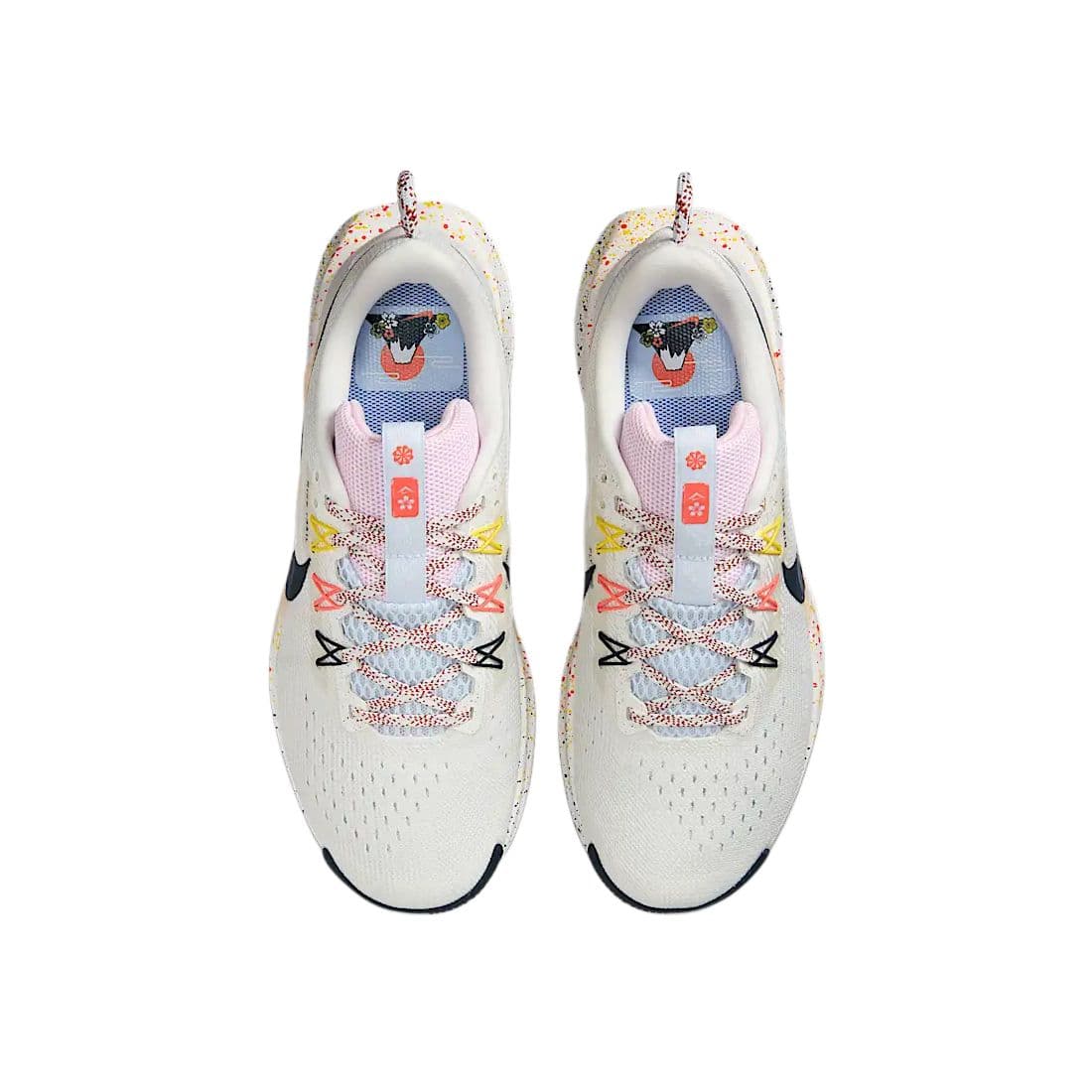 Кроссовки для бега Nike Pegasus Trail 5 Устойчивые к истиранию Низкие Повседневные Беговые Кроссовки Женские Серые - изображение 4