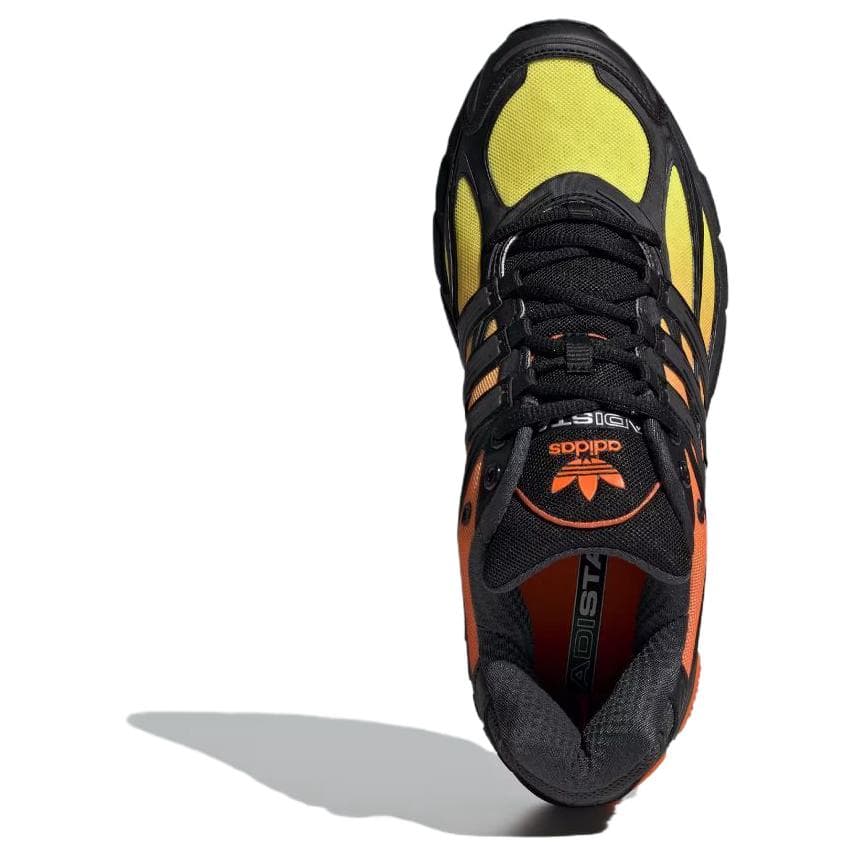 Кроссовки Adidas Originals ADISTAR CUSHION Мягкий и комфортный Дышащий Low Топ Массивные кроссовки Унисекс Оранжево-черный - изображение 5
