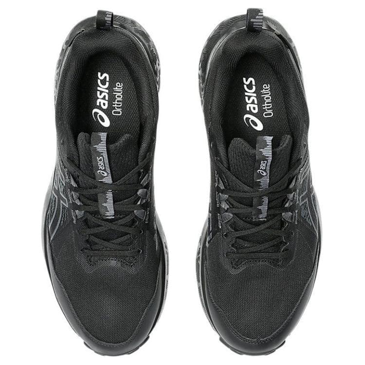Кроссовки для бега ASICS Gel Sonoma 8 Дышащие Низкие Кроссовки для Беговых Трасс Мужские Черные Серые - изображение 3