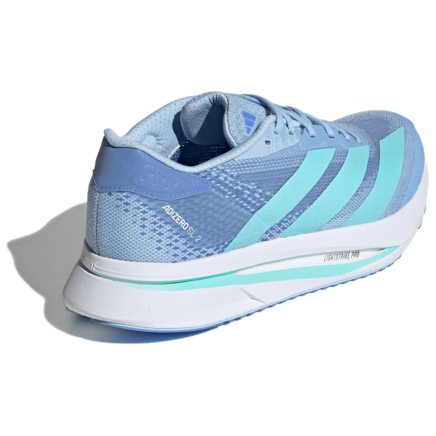 Кроссовки для бега Adidas Adizero SL2 Low Топ Марафон Беговые кроссовки Женские Синие - изображение 4