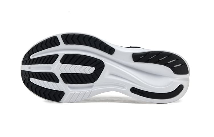 Кроссовки для бега Saucony Ride 16 Black White - изображение 5