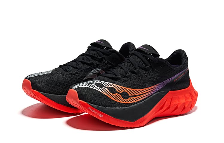 Кроссовки для бега Saucony Endorphin Pro 4 Black Red - изображение 3