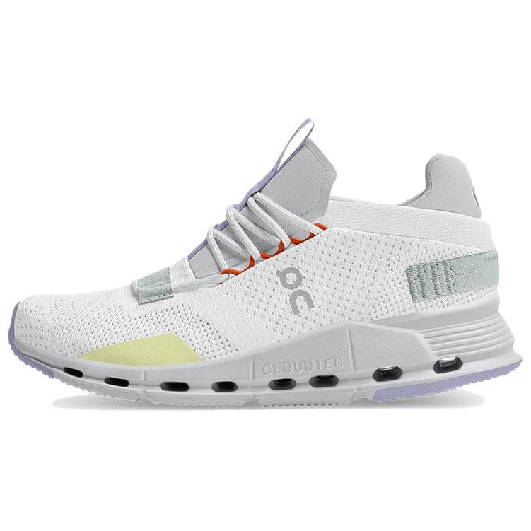 Кроссовки для бега On Cloudnova White Glacier Grey