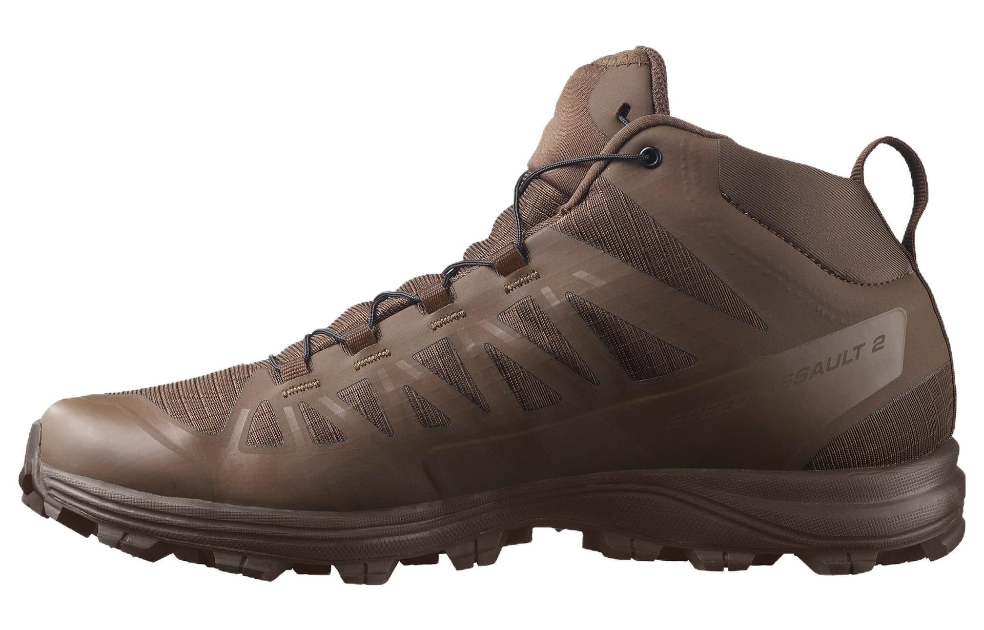 Кроссовки Salomon Speed Assault 2 Комфортная Амортизация MID Уличная Обувь Унисекс Коричневый - изображение 1