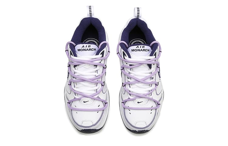 Кроссовки Nike Air Monarch 4 White Purple - изображение 4
