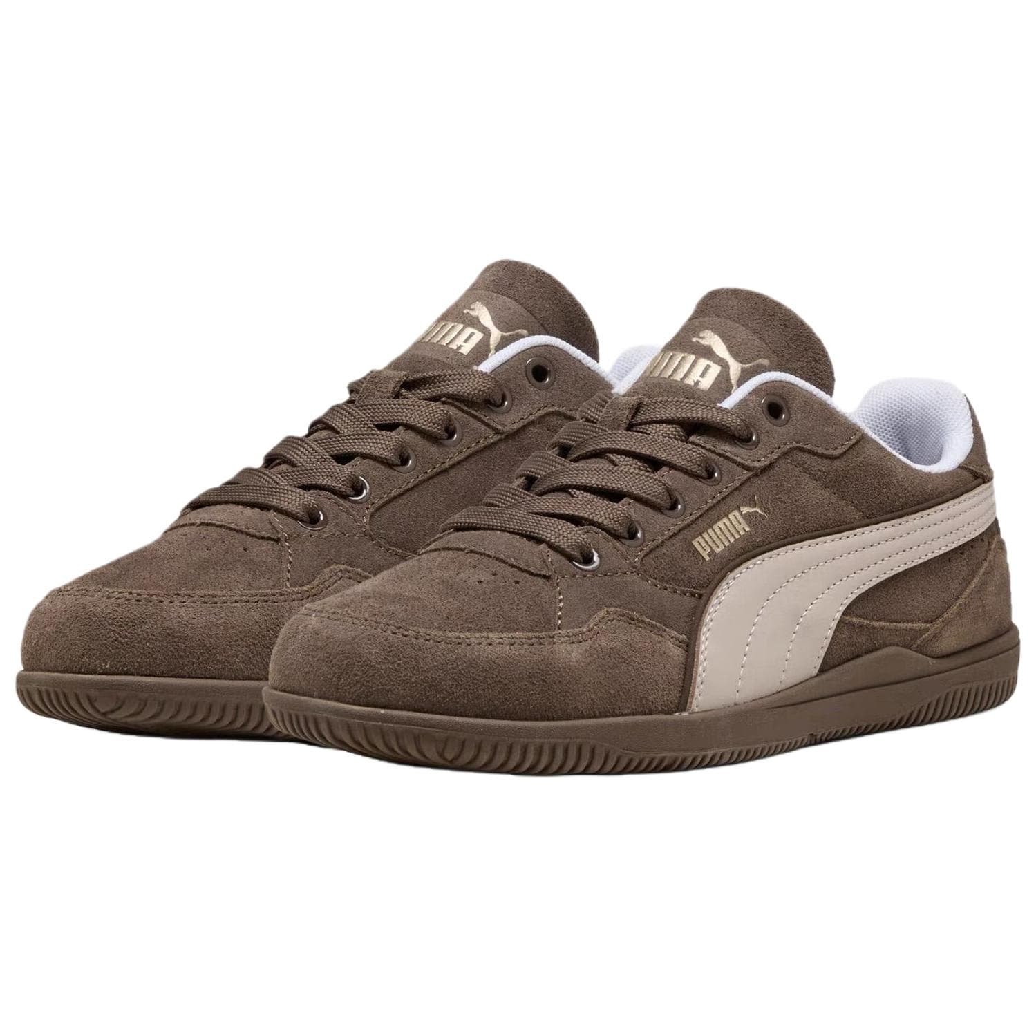 Кроссовки PUMA K MODA Дышащие Низкие Кроссовки для Скейтбординга Женские Коричневые - изображение 2