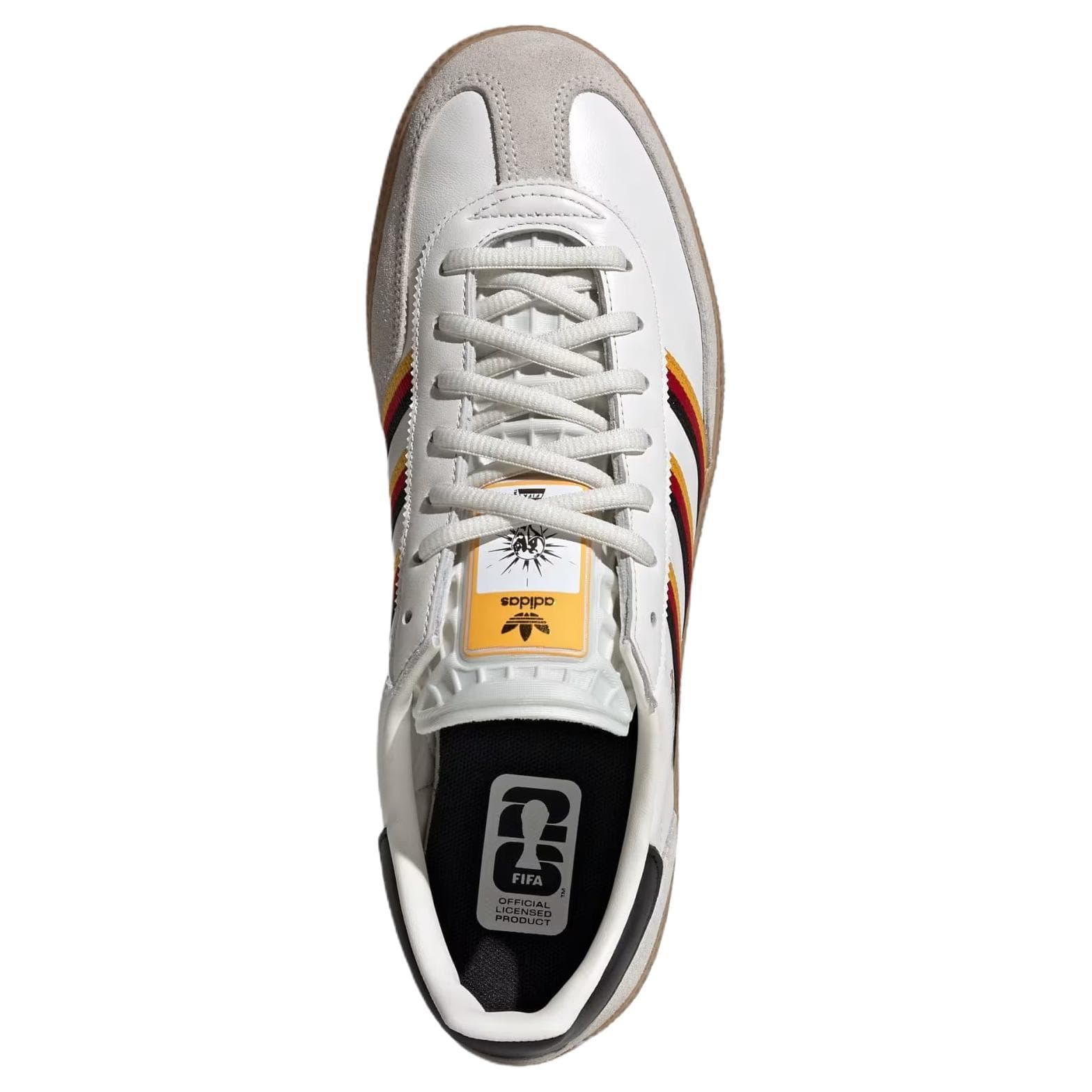 Кроссовки Adidas Originals HANDBALL SPEZIAL Кеды немецкой армии (GAT) Унисекс Облачный белый - изображение 4
