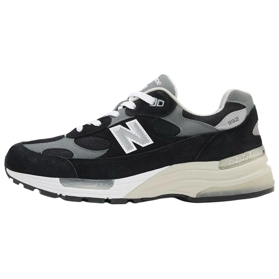 Кроссовки для бега New Balance NB 992 Low Top Повседневные Беговые Кроссовки Унисекс Черные - изображение 1