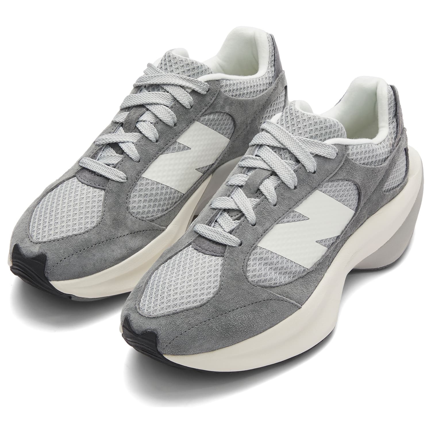 Кроссовки для бега New Balance Warped Runner Grey White - изображение 4