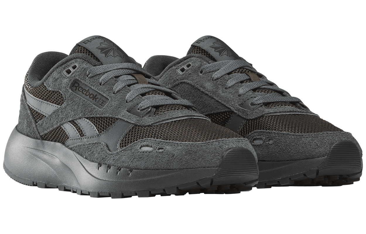 Кроссовки для бега REEBOK Classic Leather Low Кроссовки для бега Унисекс Черные - изображение 2