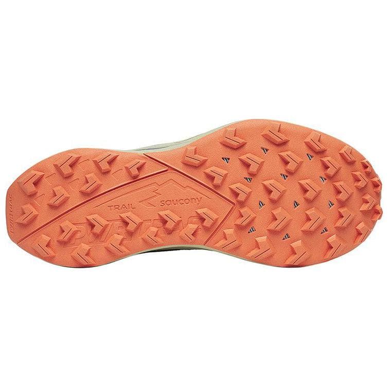 Кроссовки для бега Saucony Peregrine 15 Амортизация Дышащий Амортизация Дышащий Low Топ Беговые кроссовки Унисекс Зелёный - изображение 6
