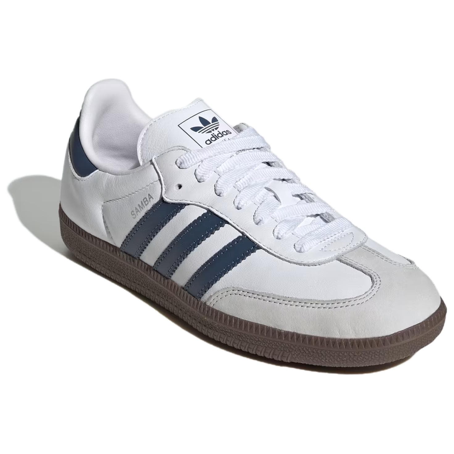 Кроссовки Adidas Originals Samba OG Low Топ Скейтборд Обувь Женская Белая - изображение 3