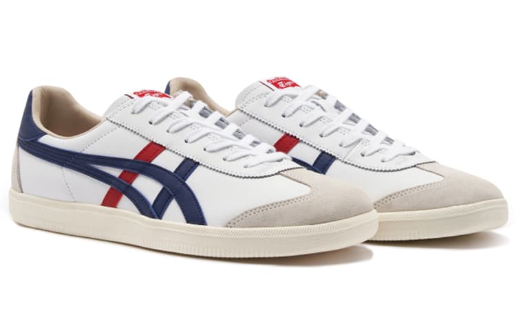 Кроссовки Onitsuka Tiger Tokuten White Blue Red - изображение 3