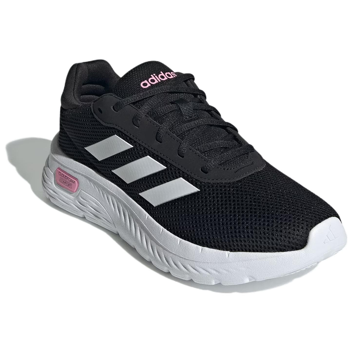 Кроссовки для бега Adidas CLOUDFOAM COMFY Противоскользящие Износостойкие Низкие Повседневные Беговые Кроссовки Женские Черные - изображение 3