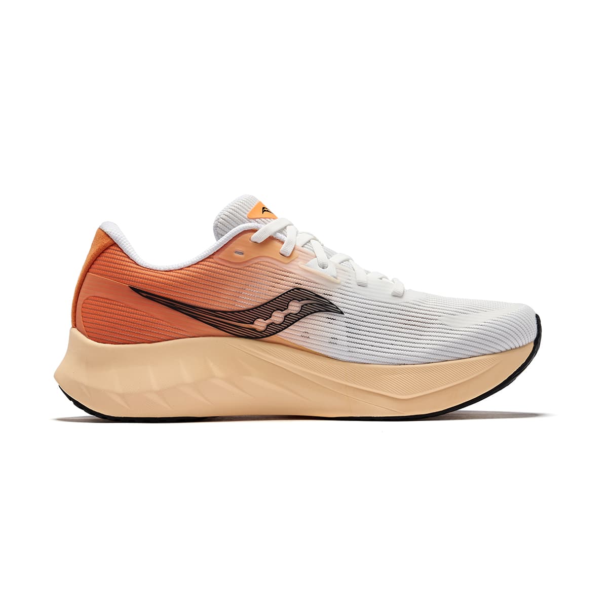 Кроссовки для бега Saucony Tide 2 White Orange Black - изображение 2