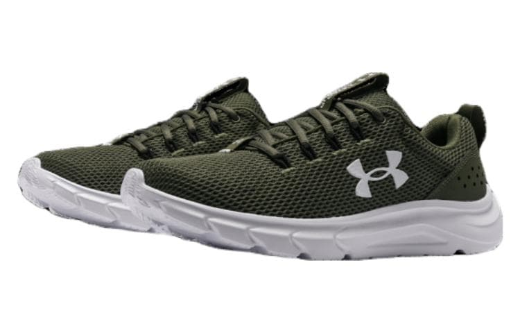 Кроссовки для бега Under Armour Phade RN 2 Комфортные и Дышащие Низкие Повседневные Беговые Кроссовки Мужские Армейский Зеленый - изображение 3