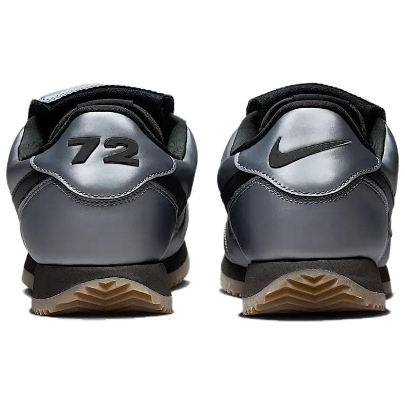 Кроссовки для бега Nike Cortez Спилок коровьей кожи искусственная кожа низкий топ беговые кроссовки мужской серебряный - изображение 5
