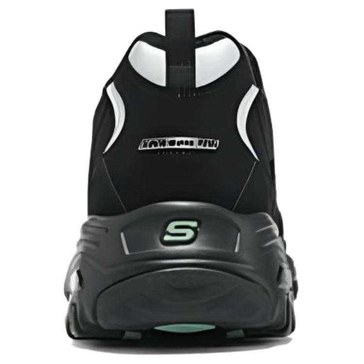 Кроссовки Skechers D'Lites 1,0 Панда Текстиль Синтетическая кожа Спилок коровьей кожи - изображение 4