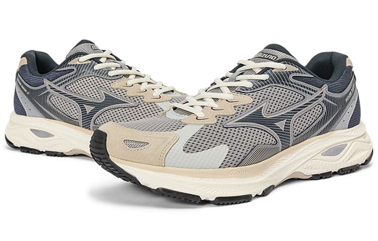 Кроссовки для бега Mizuno Racer S Grey - изображение 5