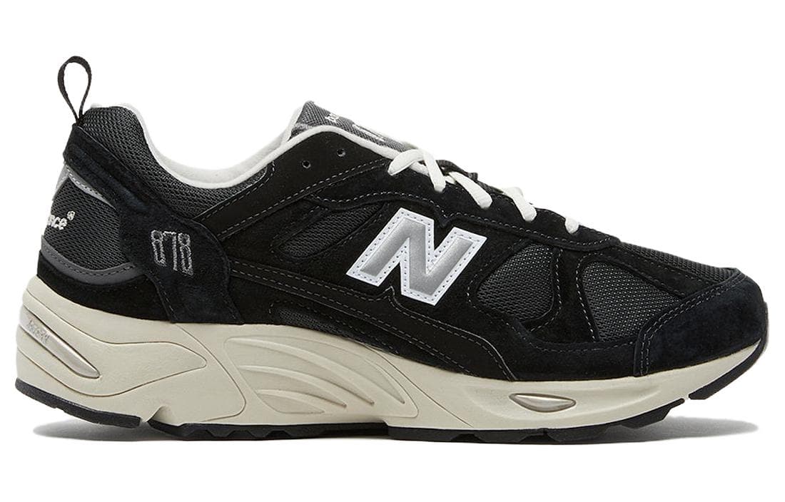 Кроссовки для бега New Balance NB 878 Комфортные Низкие Беговые Кроссовки Унисекс Черные - изображение 2