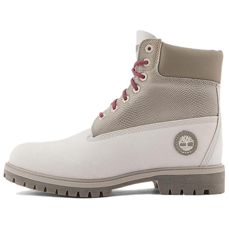 Ботинки уличные Timberland Heritage Collection Короткий Аутдор Мужской Белый Коричневый - изображение 1