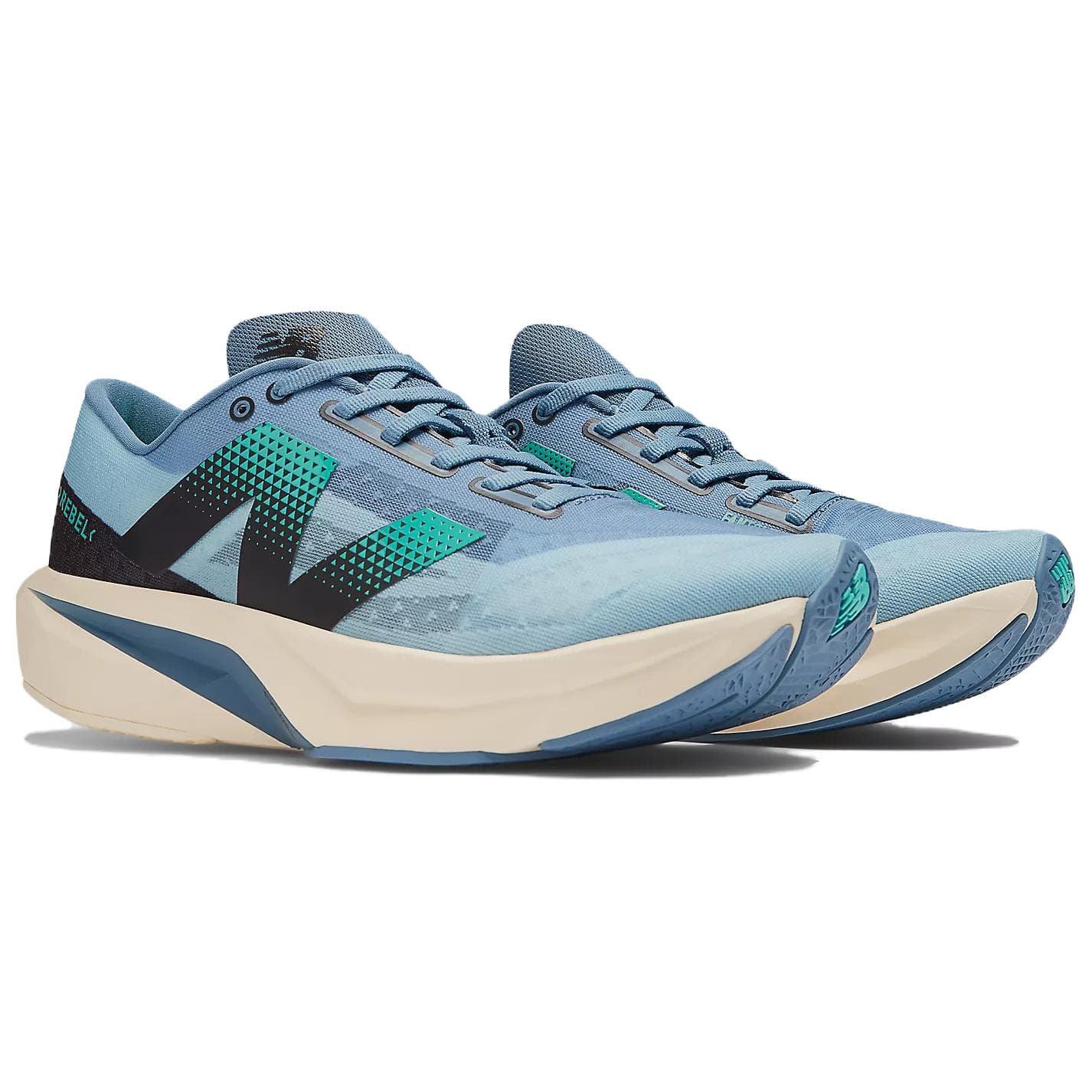 Кроссовки для бега New Balance FuelCell Rebel V4 Light Blue - изображение 3