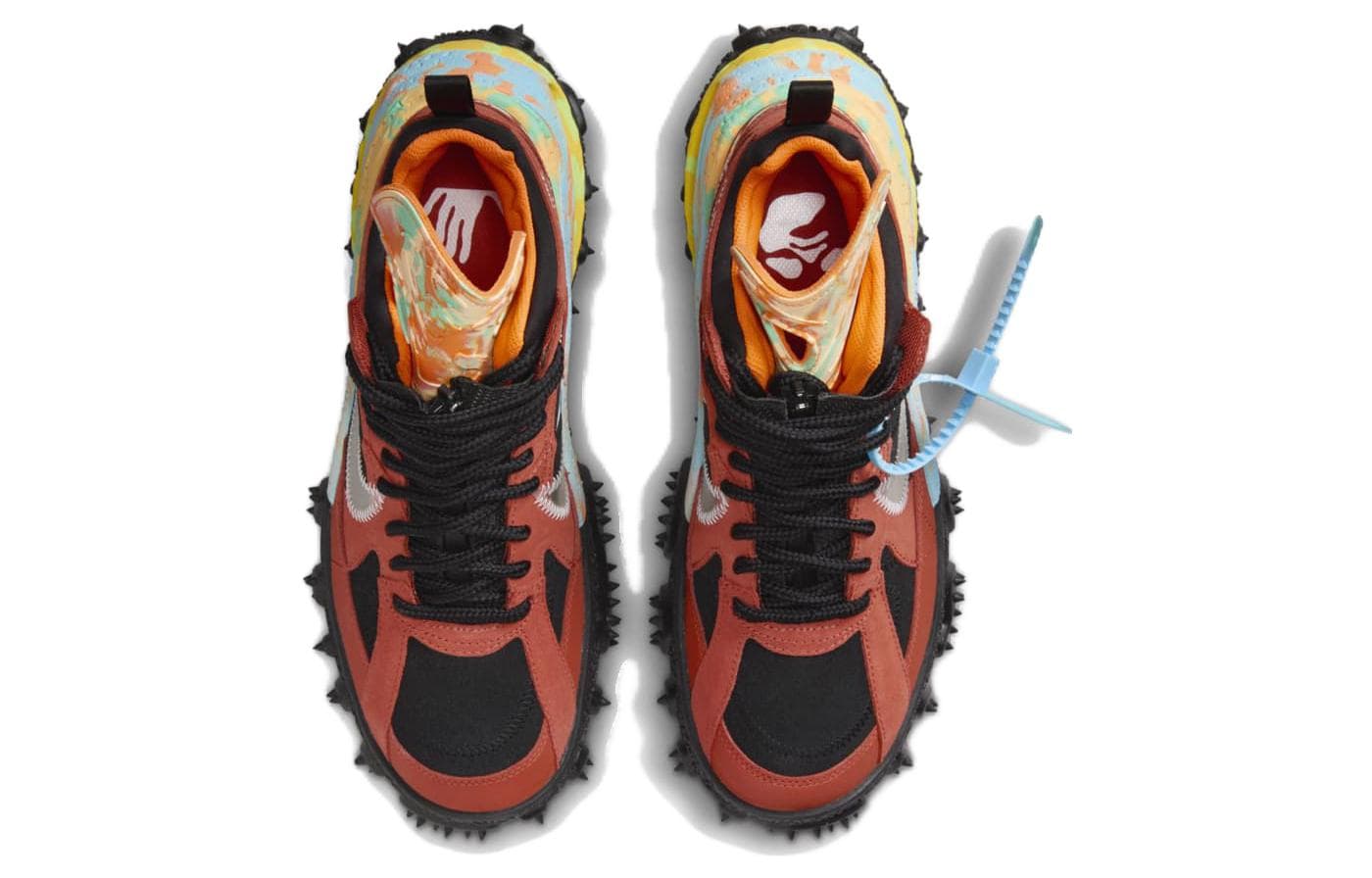 Кроссовки OFF-WHITE Nike Air Terra Forma "Mantra Orange" - изображение 4