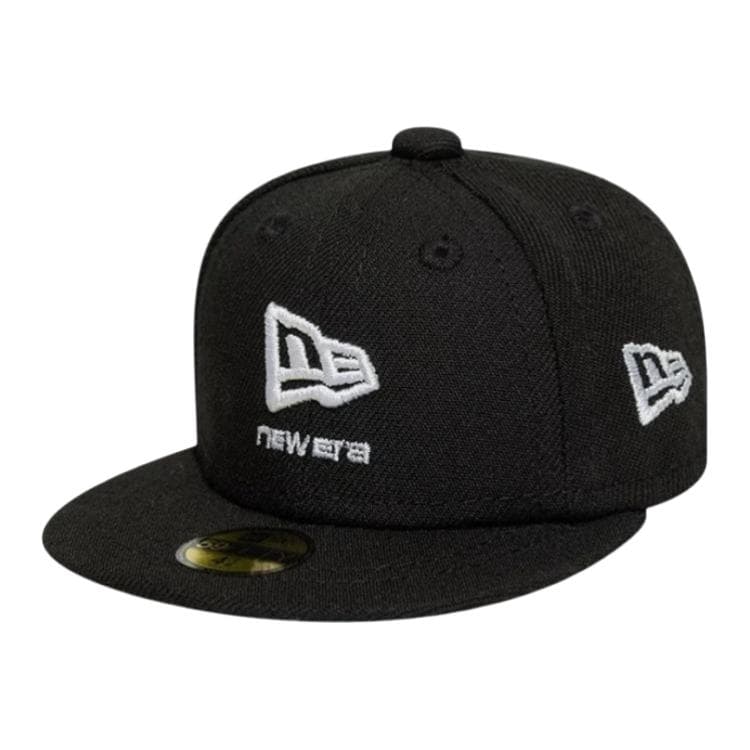 Кепка New Era 59FIFTY Полиэстеровые кепки из полиэстерового волокна унисекс черный - изображение 1